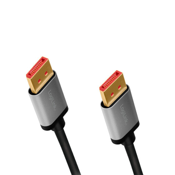 LogiLink CDA0104 - 1 m - DisplayPort - DisplayPort - Male - Male - 7680 x 4320 pixels