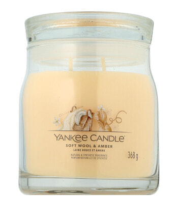 Yankee Candle Signature Soft Wool & Amber