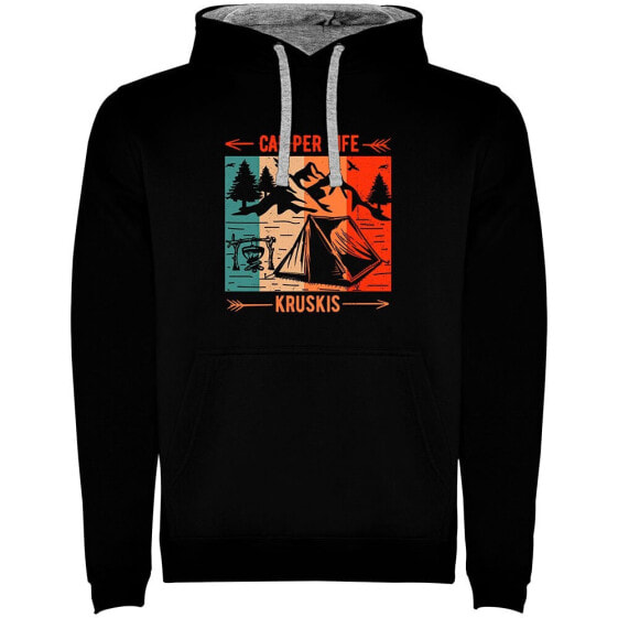 KRUSKIS Camper Life Two-Colour hoodie