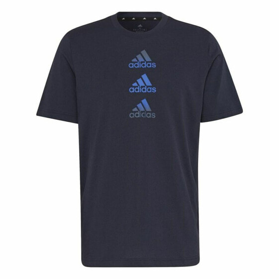 Футболка с коротким рукавом мужская Adidas Designed To Move Logo
