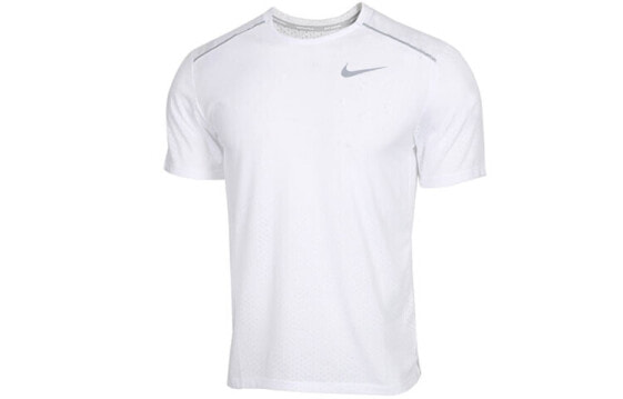 Nike 透气圆领短袖T恤跑步上衣 男款 白色 / Футболка Nike AQ9920-100