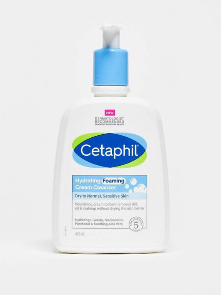 Cetaphil Hydrating Foaming Cream Cleanser 473ml