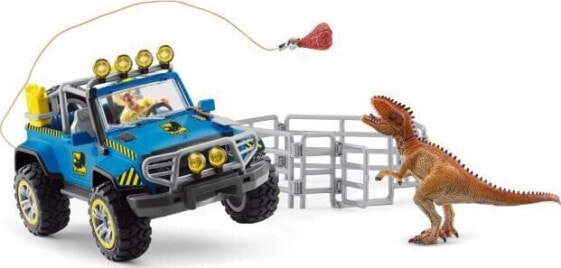 Figurka Schleich Schleich 41464 SAMOCHÓD TERENOWY Z MIEJSCE DLA DINOZAURA