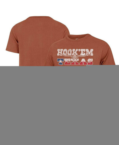 Men's Orange Distressed Texas Longhorns Article Franklin T-shirt