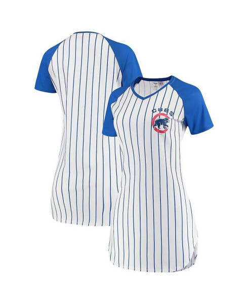 Пижама Concepts Sport женская белая Chicago Cubs Vigor Pinstripe