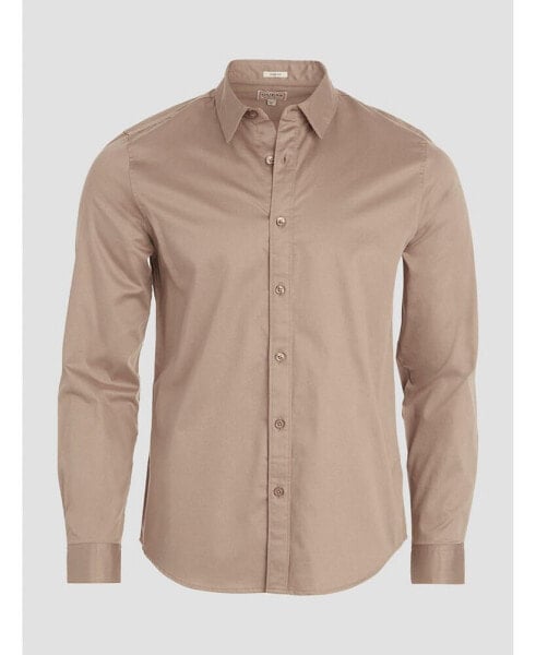 Men's Luxe Stretch Long Sleeves Shirt