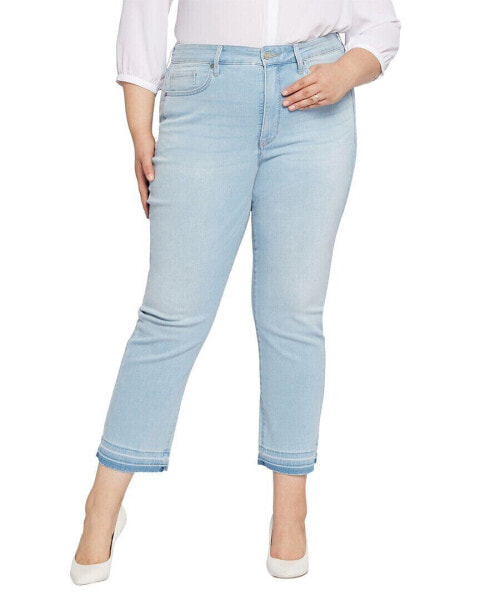 Nydj Plus Marilyn Brightside Ankle Release Jean Women's