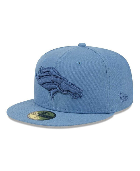 Men's Blue Denver Broncos Color Pack 59FIFTY Fitted Hat