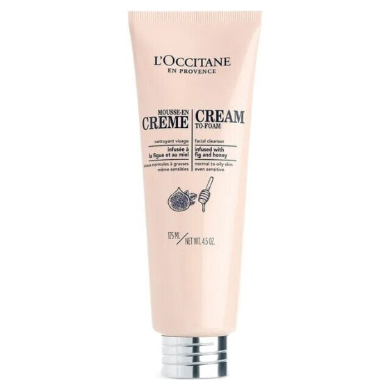 Cleansing cream for normal to oily skin (Cream-to-Foam Facial Clean ser) 125 ml