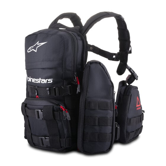 Trinksystem Alpinestars Techdura Tact Pack MX Schwarz-Weiß