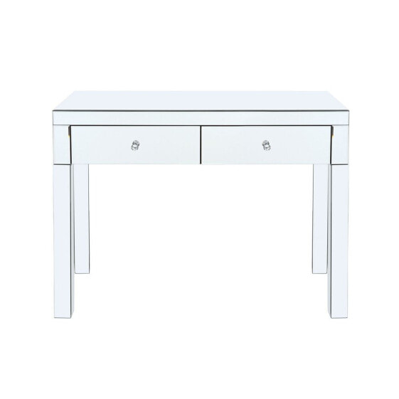 W 39.4"X D 15.7" X H 31.5" Double Draw Dressing Table, Escritorio For Entrance Corridor Living Room