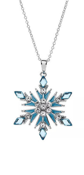 Fancy silver necklace Frozen CS00015SRML-P.CS (chain, pendant)