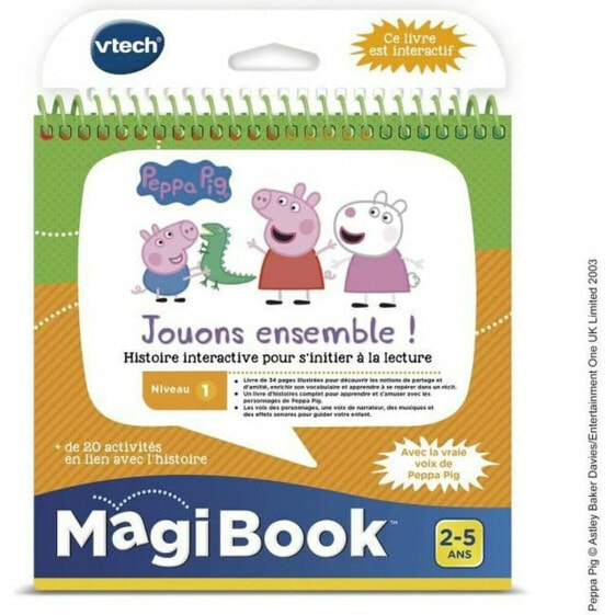 Детская интерактивная книга Vtech Peppa Pig (FR)