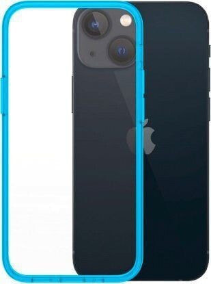 Защитное стекло PanzerGlass ClearCase iPhone 13 Mini 5.4" Антибактериальное военного класса Bondi Blue 0326