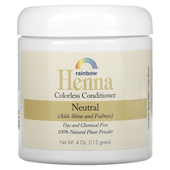 Henna, Colorless Conditioner, Neutral, 4 oz (113 g)