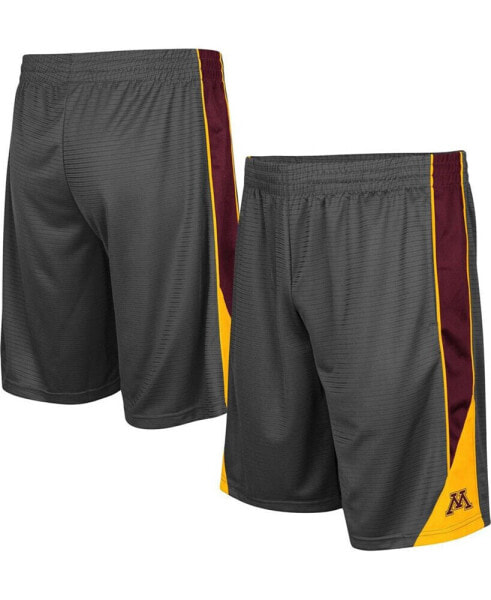 Men's Charcoal Minnesota Golden Gophers Turnover Shorts