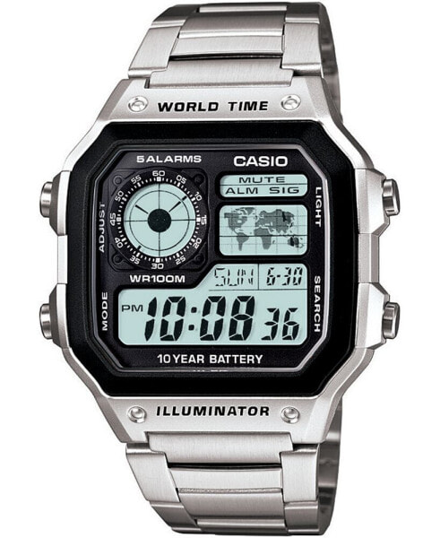 Часы Casio Digital Stainless 395mm