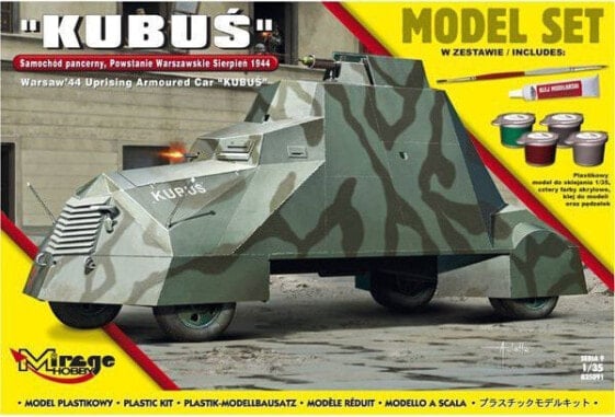 Mirage Samochód pancerny "Kubuś" set (835091)