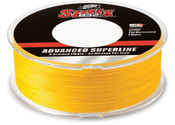 Sufix 832 Braid Fishing Line | Hi-Vis Yellow | 30 lb | 600 yd