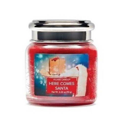Scented candle in glass Santa´s visit (Here Comes Santa) 92 g
