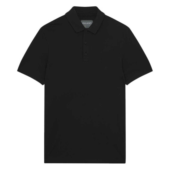 LYLE & SCOTT Tonal Eagle Tech short sleeve polo