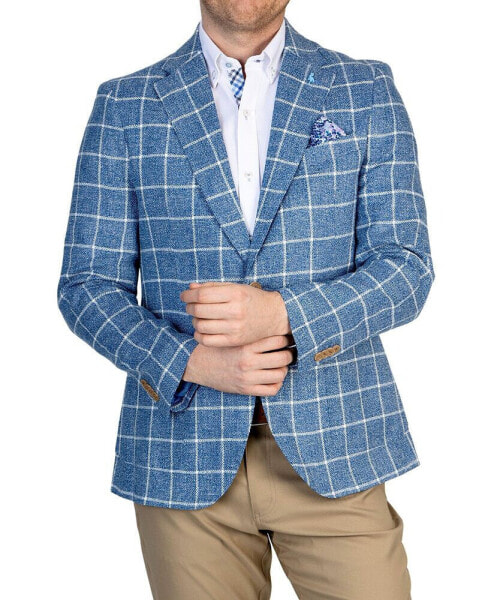 Yarn Dye Windowpane Sport coat