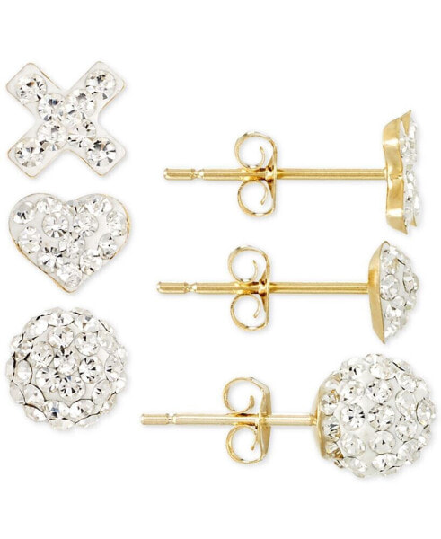 Серьги Macy's Pave Crystal Stud