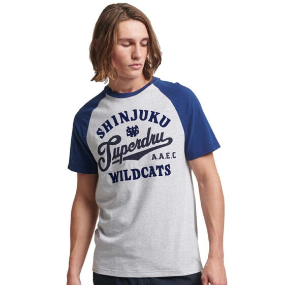SUPERDRY Vintage Home Run Raglan Short Sleeve Round Neck T-Shirt