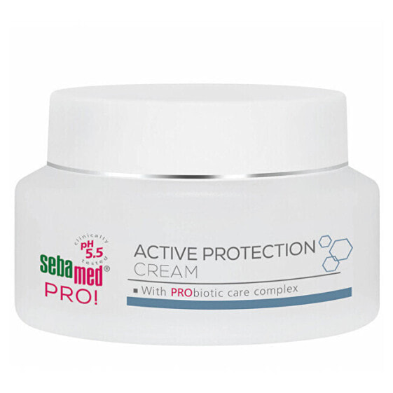 Sebamed PRO! Active Protection Cream Защитный антивозрастной крем с пробиотиками для чувствительной кожи