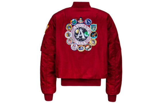 Alpha Industries MJM21097C1 Commander Red Jacket