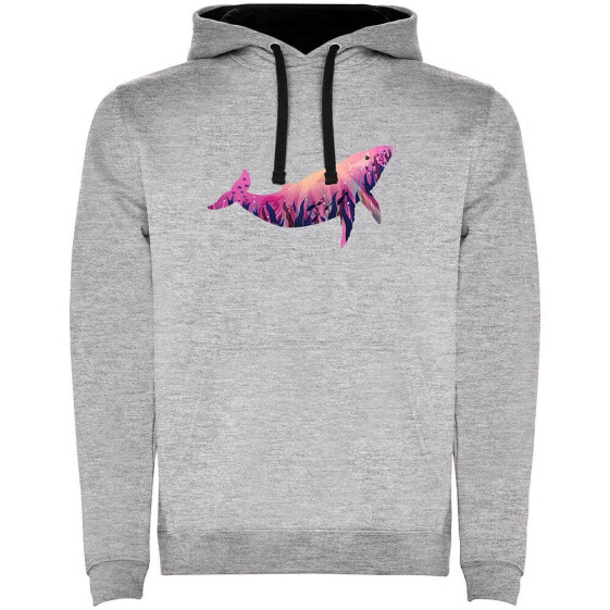 KRUSKIS Whale Two-Colour hoodie