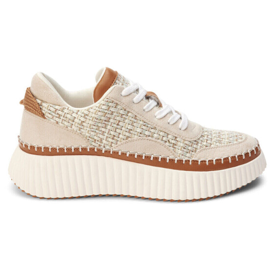 COCONUTS by Matisse Go To Platform Lace Up Womens Beige, Brown Sneakers Casual
