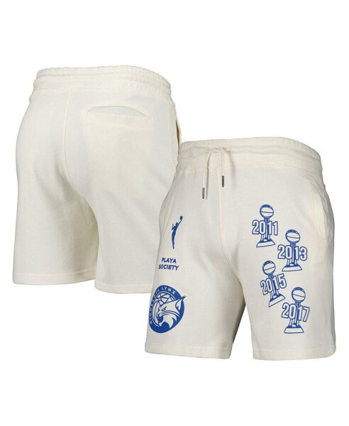 Men's Oatmeal Minnesota Lynx Legacy Logo Shorts