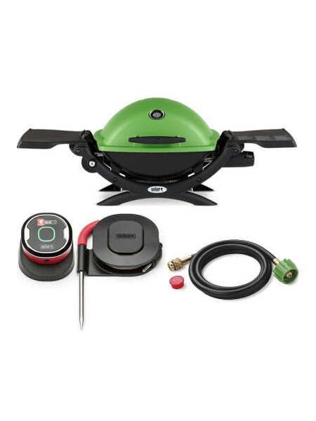 Q 1200 Gas Grill Green Itech