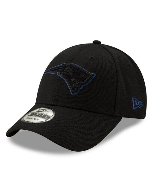 Men's Black New England Patriots Momentum 9FORTY Snapback Hat