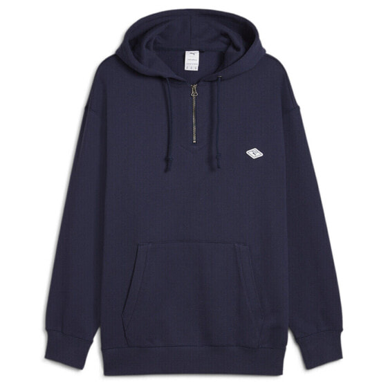 ХудиPUMA Quarter Zip  Nanamica Blue Casual