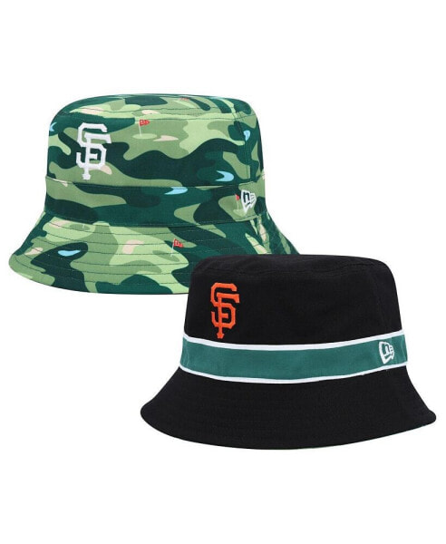Men's Black San Francisco Giants Reverse Bucket Hat