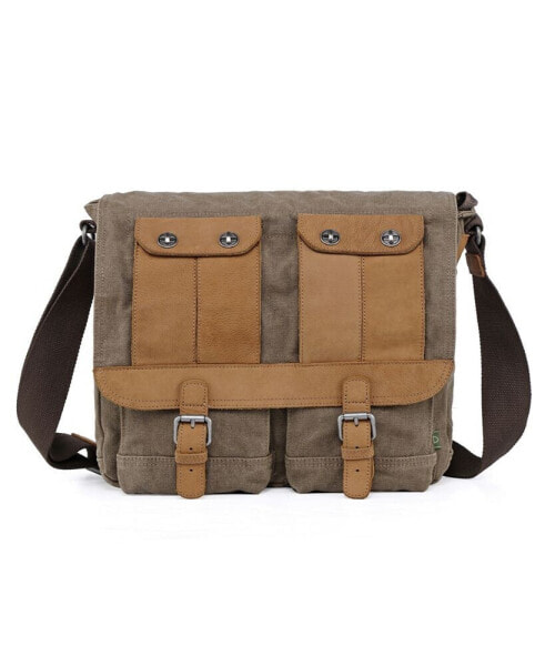 Valley River Canvas Messenger Bag