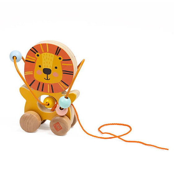 EUREKAKIDS Draggable lion with mini looping wild