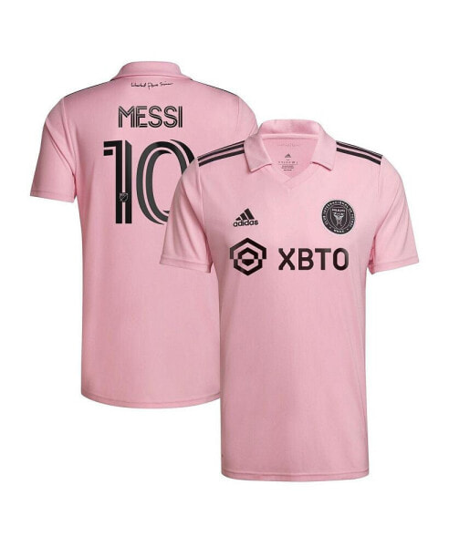 Men's Lionel Messi Pink Inter Miami CF 2023 The Heart Beat Kit Replica Jersey