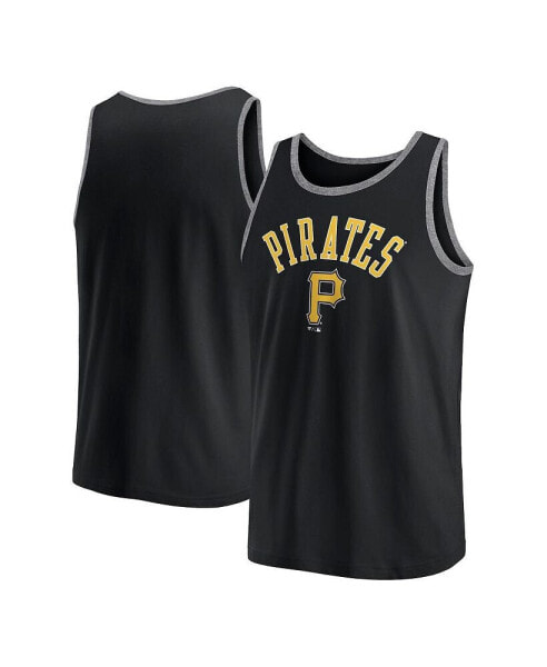 Men's Black Pittsburgh Pirates Bet Tank Top