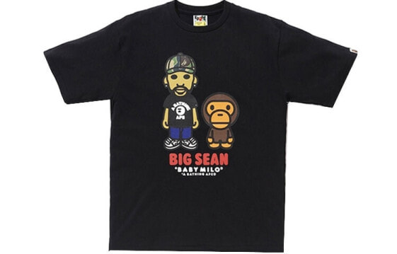 Футболка мужская BAPE x BIG SEAN Baby Milo Tee 2F73-110-911