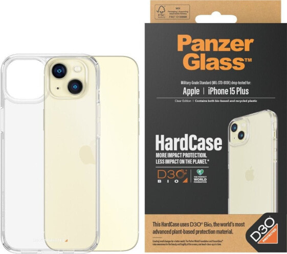 PanzerGlass Etui PanzerGlass HardCase iPhone15 Plus przezroczyste