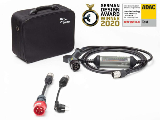 Juice Technology German Basic Set (EU) - Anthracite - Black - AC - IP67 - 1 pc(s) - IEC 62752 - 62196 - 61851 - Mode 2/3 - 230 V