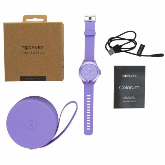 Умные часы Forever CW-300 Пурпурный