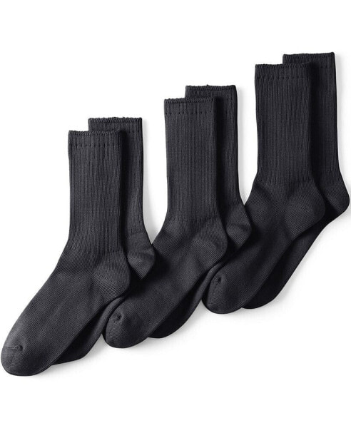 Носки Lands End School Uniform Crew Socks