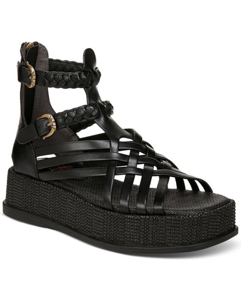 Nicki Strappy Platform Wedge Sandals