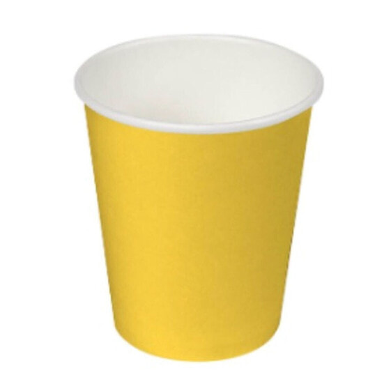 Одноразовый стакан Algon Картонный 200 мл Жёлтый 24 штуки