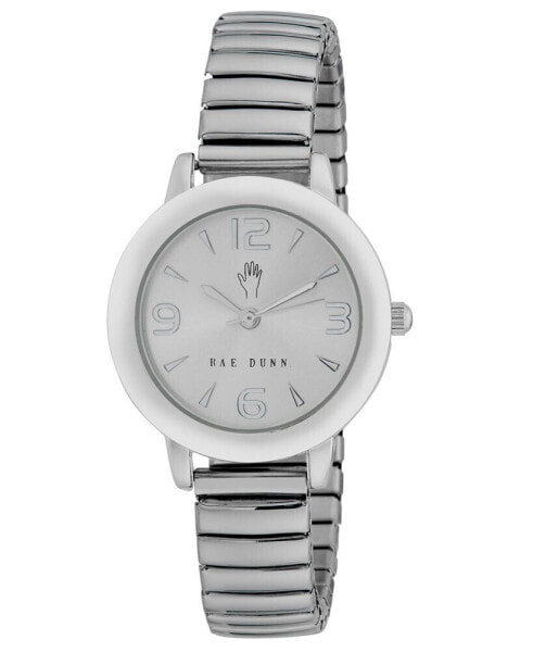Women's Quartz Silver-Tone Alloy Bracelet Watch 30mm