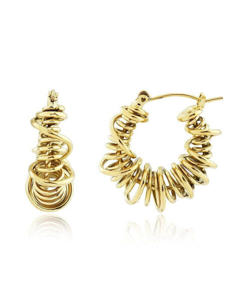 Briar Spiral Hoop Earrings